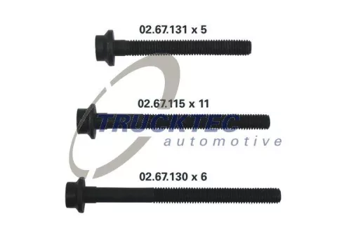 TRUCKTEC AUTOMOTIVE Cylinder Head Bolt Set (02.67.132)