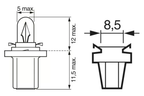 BOSCH Bulb (1 987 302 514)