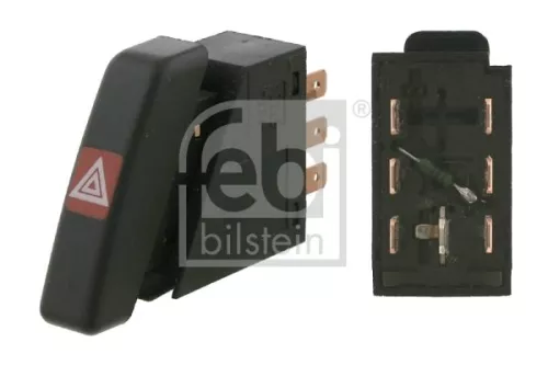 FEBI BILSTEIN 1x Hazard Warning Light Switch (01515)