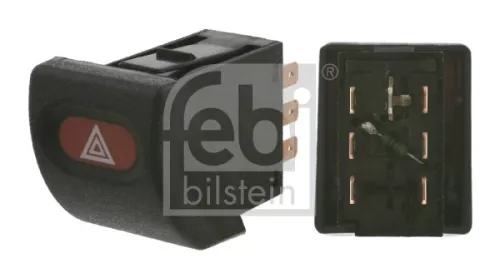 FEBI BILSTEIN 1x Hazard Warning Light Switch (01565)