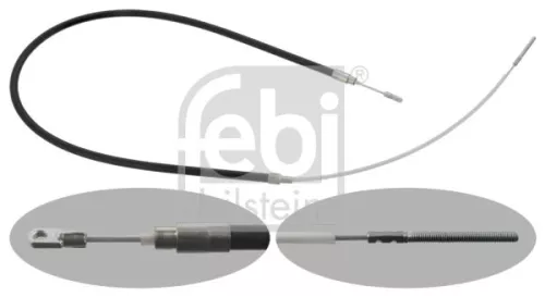 2x Cable Pull, parking brake
