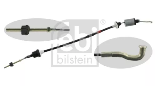 FEBI BILSTEIN 1x Cable Pull, clutch control (04207)