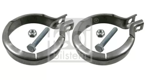 1x Mounting Kit, exhaust pipe