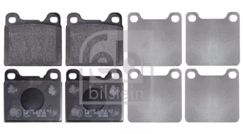 1x Brake Pad Set, disc brake