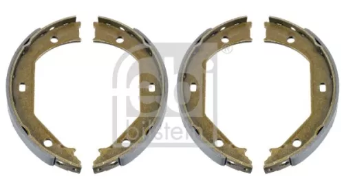 1x Brake Shoe Set, parking brake