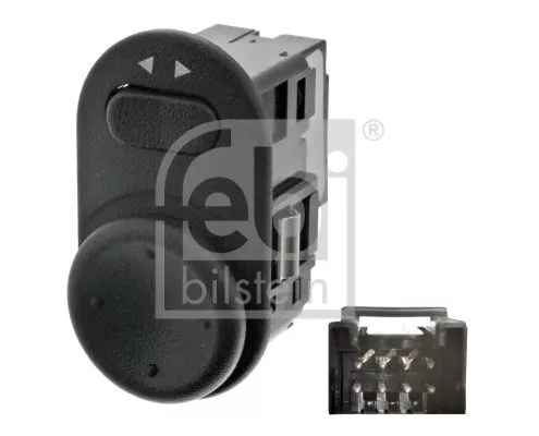 FEBI BILSTEIN 1x Switch, exterior rearview mirror adjustment (40477)