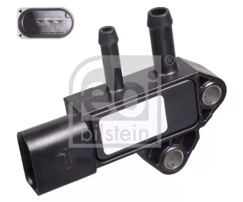 1x Sensor, exhaust pressure