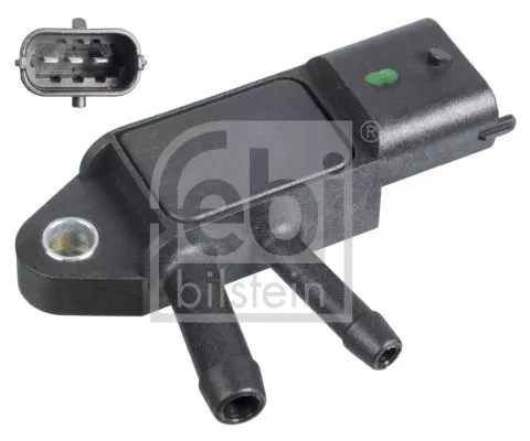1x Sensor, exhaust pressure