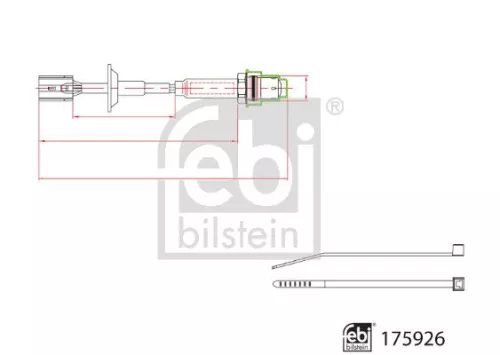 FEBI BILSTEIN 1x Oxygen Sensor (175926)
