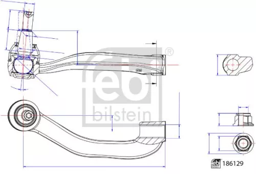 1x Tie Rod End