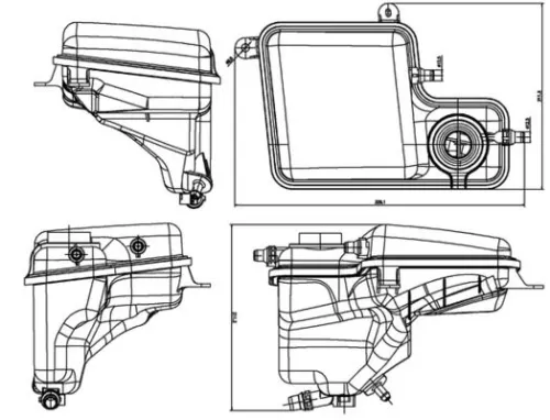 Expansion Tank, coolant