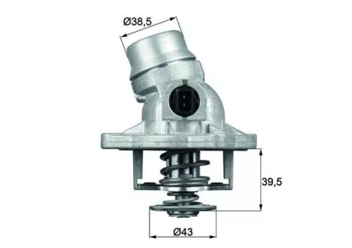 Thermostat, coolant