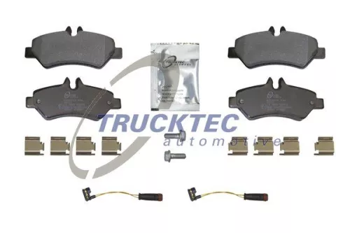 TRUCKTEC AUTOMOTIVE Brake Pad Set, disc brake (02.35.195)