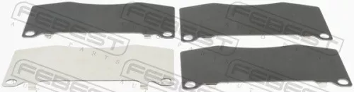 FEBEST Accessory Kit, disc brake pad (0103-TRJ150F)