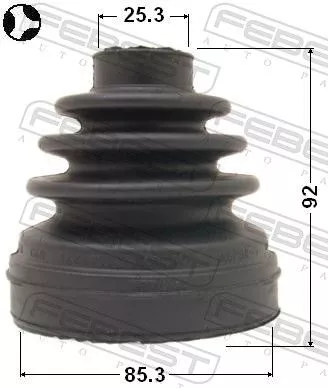 FEBEST Bellow Kit, drive shaft (0215-R51T)