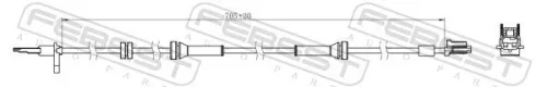 FEBEST Sensor, wheel speed (02606-003)