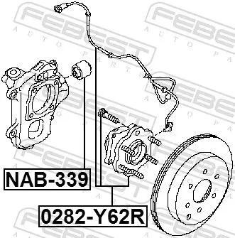 FEBEST Wheel Hub (0282-Y62R)