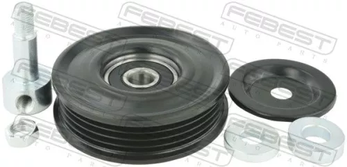 FEBEST Tensioner Pulley, V-ribbed belt (0287-P11E)