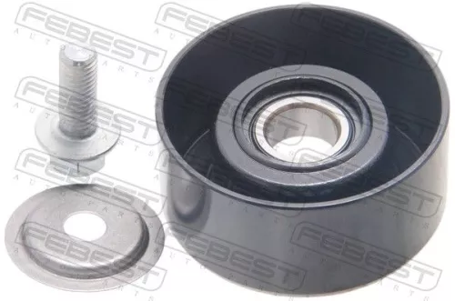 FEBEST Tensioner Pulley, V-ribbed belt (0287-R51MD)