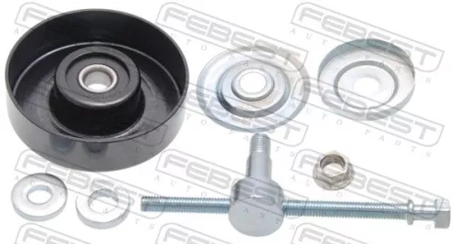 FEBEST Tensioner Pulley, V-ribbed belt (0287-V36)