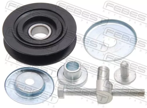 FEBEST Tensioner Pulley, V-ribbed belt (0287-Y60)