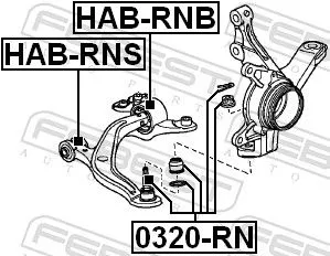 FEBEST Ball Joint (0320-RN)