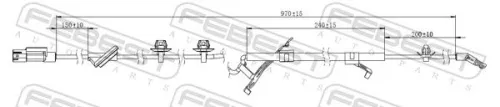 FEBEST Sensor, wheel speed (04606-007)