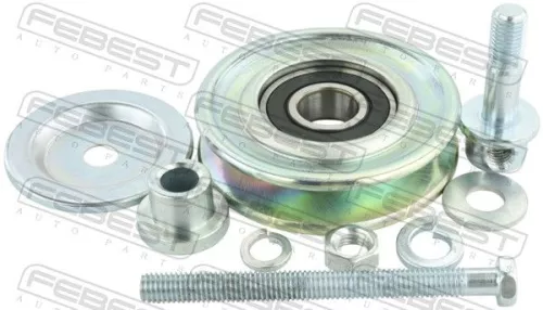 FEBEST Tensioner Pulley, V-ribbed belt (0487-K96W)