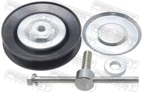 FEBEST Tensioner Pulley, V-ribbed belt (0487-KB7T)