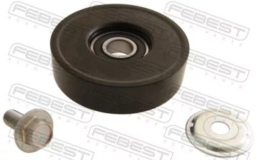 FEBEST Tensioner Pulley, V-ribbed belt (0787-001)