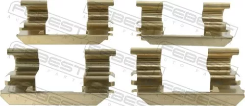 FEBEST Accessory Kit, disc brake pad (0803-S13F)