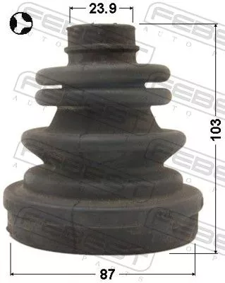 FEBEST Bellow Kit, drive shaft (1015-J200T)