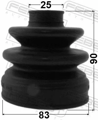 FEBEST Bellow Kit, drive shaft (1215-SANFELH)