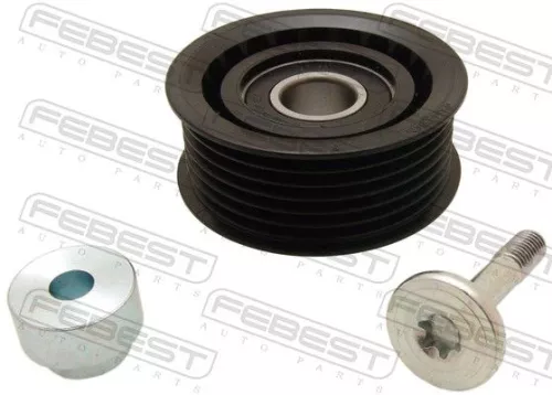 Deflection/Guide Pulley, V-ribbed belt