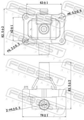 FEBEST Ignition Coil (16640-001)
