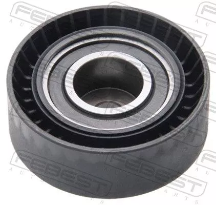 FEBEST Tensioner Pulley, V-ribbed belt (1987-E38)