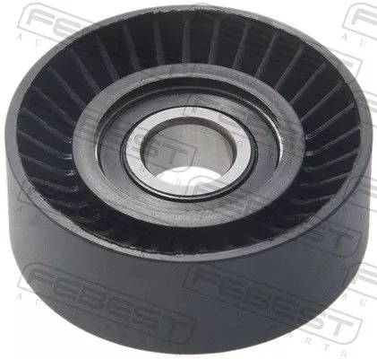 FEBEST Tensioner Pulley, V-ribbed belt (1987-E46)