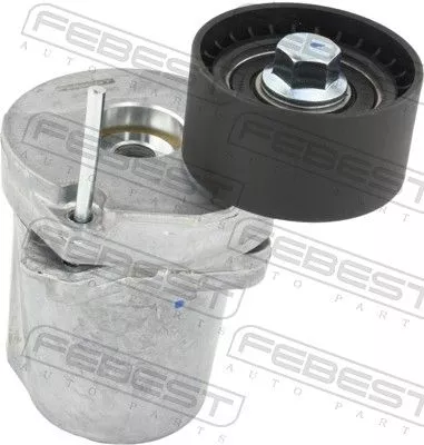 FEBEST Belt Tensioner, V-ribbed belt (1990-N47D20)