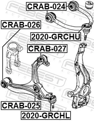 FEBEST Ball Joint (2020-GRCHL)