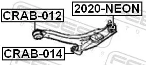FEBEST Ball Joint (2020-NEON)