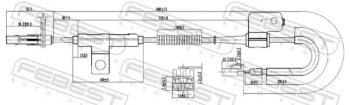 FEBEST Sensor, wheel speed (22606-001)