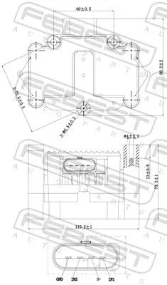 FEBEST Ignition Coil Unit (23640-007)