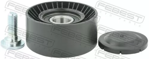 FEBEST Tensioner Pulley, V-ribbed belt (3487-CAY)