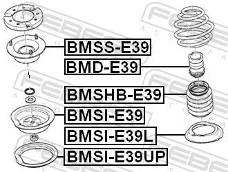 FEBEST Spring Seat (BMSI-E39UP)