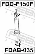 FEBEST Rubber Buffer, suspension (FDD-F150F)