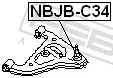 FEBEST Repair kit, supporting/ball joint (NBJB-C34)
