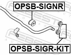FEBEST Repair Kit, stabiliser coupling rod (OPSB-SIGR-KIT)