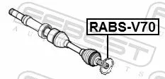 FEBEST Sensor Ring, ABS (RABS-V70)