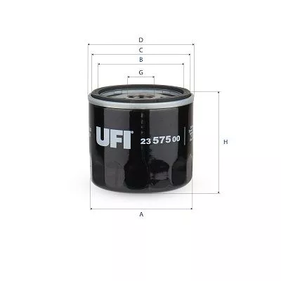 UFI Oil Filter (23.575.00)