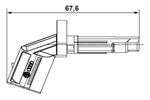 BOSCH Sensor, wheel speed (0265007928)